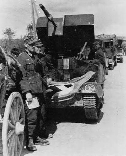 Flakpanzer Bren with Flak 30 cannon