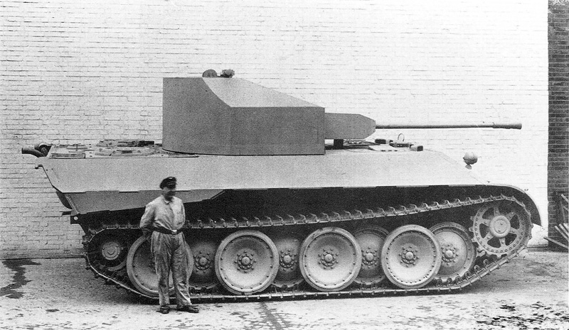Flakpanzer 341 Coelian demonstrator, front view