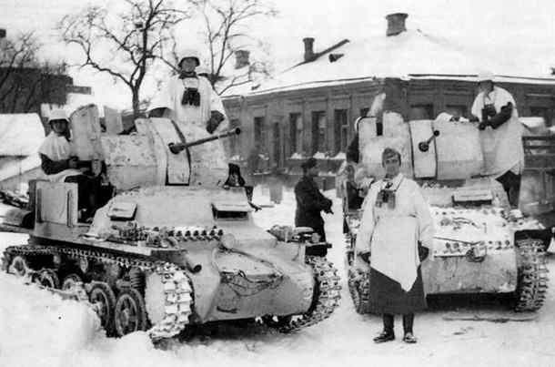 Flakpanzer I on the Eastern Front, winter 1941/42