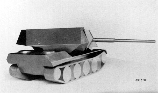 The Panther tank, whose components the Flakpanther was to use