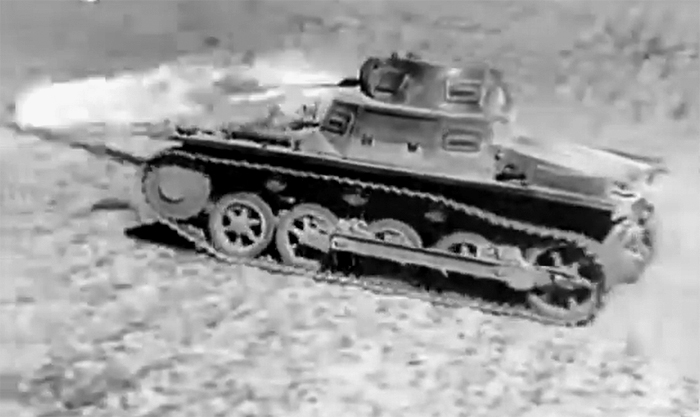 Flammpanzer I flame-throwing tank